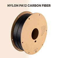 Carbon Fiber Nylon PA12 (Filament Пруток) CLUB3D PRO - Черный (Black) 0,8KG (1,75мм)