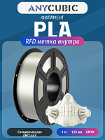 PLA пластик (Filament Пруток) для FDM 3D принтеров CLUB3D Base - Прозрачный (Transparent) 1KG (1,75мм)