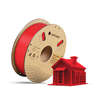 PLA пластик (Filament Пруток) для FDM 3D принтеров CLUB3D Base - Красный (Red) 1KG (1,75мм)