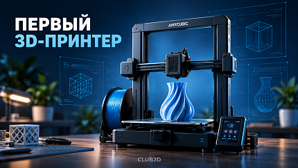 Club3d: Какой первый 3д принтер выбрать?