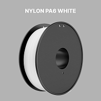 Nylon PA6 пластик (Filament Пруток) для FDM 3D принтеров (Anycubic,Picaso,Hercules,Bambu Lab,GHOST6) Белый (White) 1KG (1,75мм)