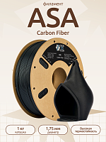 Carbon Fiber ASA пластик (Filament Пруток) CLUB3D PRO - Черный (Black) 1KG (1,75мм)