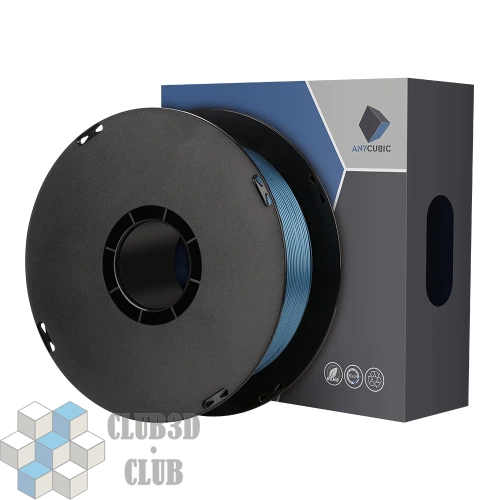 PLA пластик ANYCUBIC (Filament Пруток) для FDM 3D принтеров (Ender3,Anycubic,Picaso,Hercules) Metal Blue - Голубой металл 1KG (1,75мм)