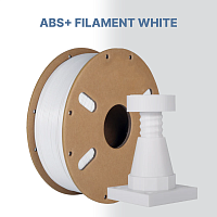 ABS+ пластик (Filament Пруток) CLUB3D PRO - Белый (White) 1KG (1,75мм)