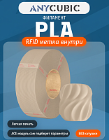 PLA пластик (Filament Пруток) для FDM 3D принтеров CLUB3D Base - Бежевый (Light Beige) 1KG (1,75мм) (Без Катушки)