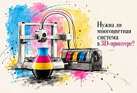 Club3d: Нужна ли многоцветная система в 3D-принтере?