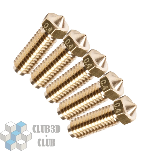 Сопло 0,4  для Anycubic Kobra 2, Kobra 2 Plus, Kobra 2 Max, Kobra 2 Pro, Kobra 2 Neo (комплект из 5 шт.)