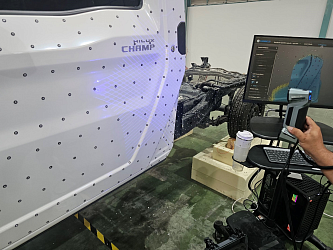 Продвижение производства автофургонов с помощью серии SHINING 3D FreeScan Combo